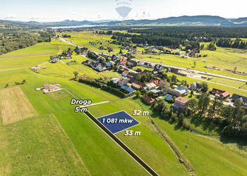 Działka budowlana – Harklowa, gm. Nowy Targ