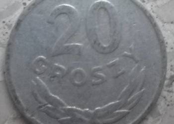 POLSKA-20 GROSZY-1967 r-AL-