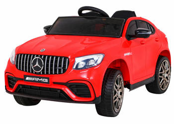 Samochód na akumulator 4x4 Mercedes GLC 63S 12V auto elektryczne dla dzieci
