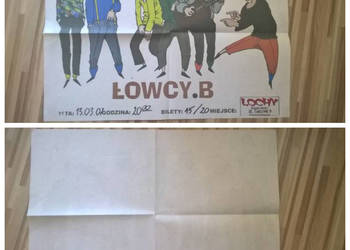 Plakat ŁOWCY.B Lochy Sosnowiec 13.03.2007