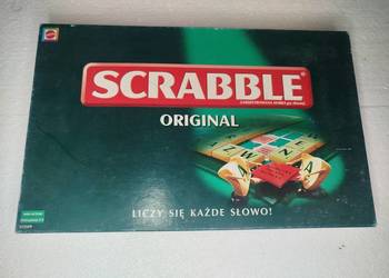 Gra Planszowa Scrabble po polsku kompletne