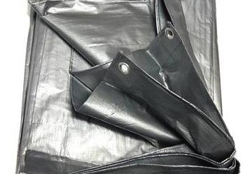 PLANDEKA 12m x 20m Blandeka SREBRNA Mocna Gruba Wzmacniana