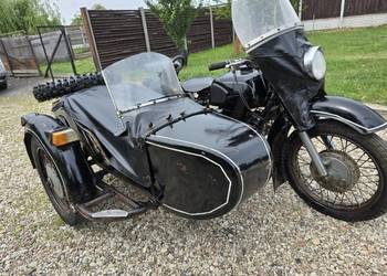 Motocykl DNIEPR MT12 z koszem bocznym