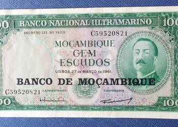 100 escudos 1961 Mozambik_