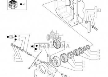 New Holland T6010 Pokrywa 87673377