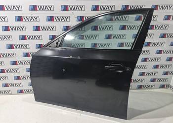  BMW E60 E61 DRZWI LEWE LEWY PRZÓD 475 BLACK SHAPPIRE