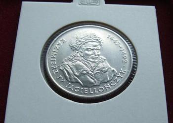 MONETA 20000 ZŁ KRÓL KAZIMIERZ JAGIELLOŃCZYK 1993 ROK POLSKA