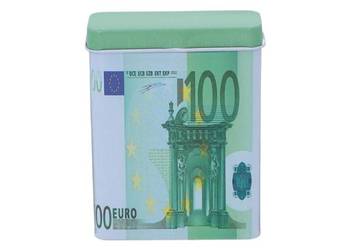 Pudełko na papierosy Etui na Paczkę Papierosów Papierośnica 100 Euro