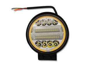 REFLEKTOR LAMPA ROBOCZA LED OKRĄGŁA 12-24V 114W [3135]