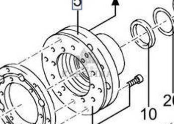 New Holland TX66 TX67 TX68 Kołnierz CZĘŚCI 84014401