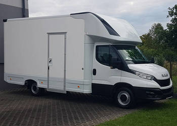 Iveco Daily KONTENER NISKOPODŁOGOWY 4,43x2,23x2,42 SKLEP BAR FOODTRUCK KAM…
