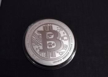 Uncja srebra moneta Bitcoin Niue 2022