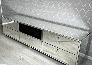 Lustrzana szafka RTV Glamour