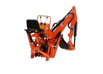 Koparka do ciągnika BHM 95 GEOGRASS z własną pompą hydrauliczną Ramię kopią