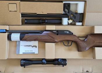 NOWY ZESTAW -  Wiatrówka Walther Rotex RM8 5,5 mm + luneta + Pomka PCP