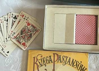 Księga Pasjansów z kartami – Lech Pijanowski, komplet ALFA PRL