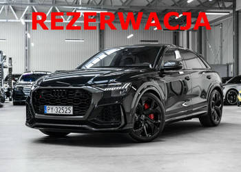 Audi RS Q8 600KM. Specyfikacja 938 000 zł. Gwarancja 05.2026. FV23%.