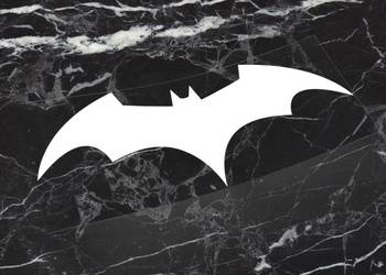 Naklejka BATMAN 10 x 4 cm bat man marvel joker #2