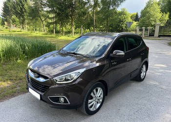 Hyundai ix35 Lift 2014r 2.0 CRDI 136KM 4WD Premium Pół-Skóra LED