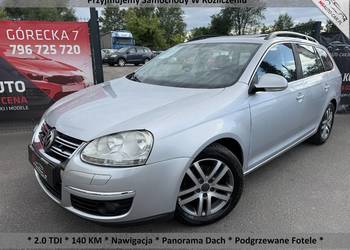 Volkswagen Golf V* 2007 rok * Nawigacja * Podgrz. Fotele  * Szyberdach