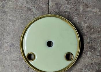 T176 Środek tarczy zegara seledynka w otwór 86mm 56/33mm