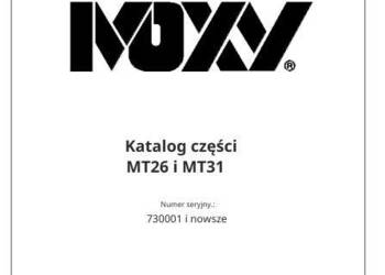 Doosan Moxy MT26 MT31 katalog części zamiennych PL