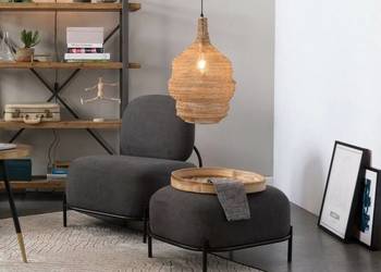 Lampa wisząca mosiężna siatka kokon Nest cocoon brass