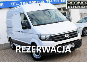 Volkswagen Crafter SalonPL FV23% 140KM L3H3 Bluetooth Podgrzewana szyba Pa…