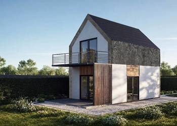Dom na konstrukcji LGS 46,99m2