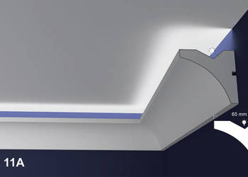 sztukateria wewnętrzna, gzymsy led, SGL11A