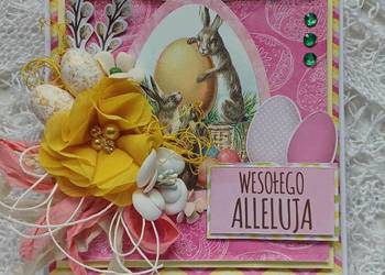 Kartka świąteczna, wielkanoc, w pudełku