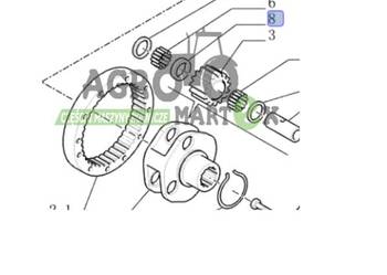 5136133 PRZEKŁADKA CNH 5136133 PRZEKŁADKA CNH