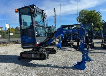 NOWA Minikoparka RIPPA R15 ECO 1450kg mega wyposażenie Kabina Leasing