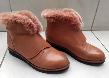 skórzane włoskie buty * botki NB per l’amore di belle donne.