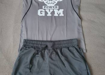 Koszulka +spodenki na siłownie GYM