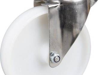 Koła skrętne ze stali nierdzewnej z powierzchnią z tworzywa sztucznego 847…