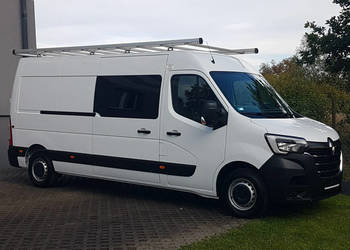 Renault Master 7 OSÓB BRYGADÓWKA DŁUGI WYSOKI KLIMA WEBASTO KRAJOWY OPEL M…