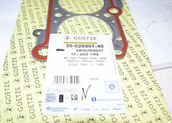 30-026807-40 - GOETZE - Uszczelka, głowica cylindrów