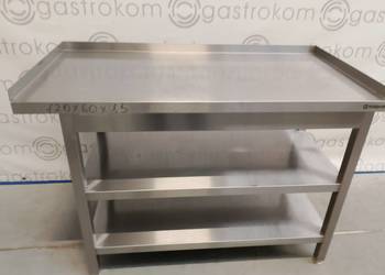 Stół roboczy z 2 półkami 120x60x85