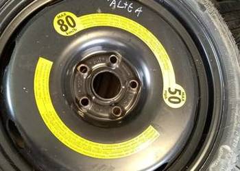 Koło dojazdowe zapasówka 5x112 125/70 R18 ET 25,5 Golf V Touran Audi A3