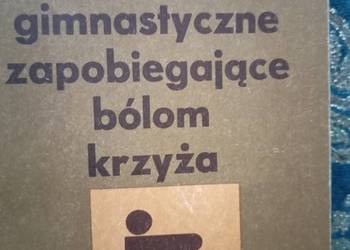 Ćwiczenia gimnastyczne zapobiegające bólom krzyża książki