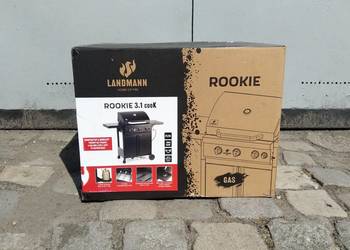 NAJTANIEJ Grill Gazowy 11kg Na Kółkach z Szafką 12 kW ROOKIE 3.1