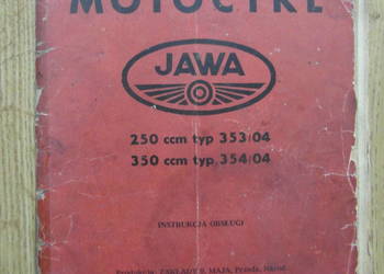 jawa 250 typ 353 jawa 350 typ 354 instrukcja Polska