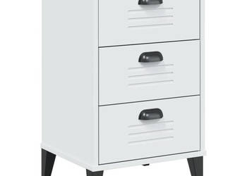 Szafka nocna VIKEN biała materiał drewnopochodny WM-374911