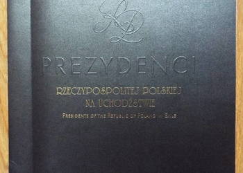 Prezydenci RP na uchodźctwie -album okolicznościowy Poczty Polskiej z 2008