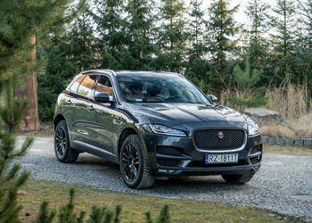 Jaguar F-PACE 3.0 V6 340KM / BEZWYPADKOWY / SALON PL / FAKTURA / KOŁA LATO…