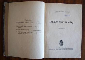 Władysław Dunarowski - Ludzie spod miedzy - 1947