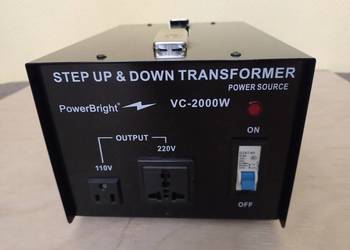 230V na 100V -  Japonia 100V - PRZETWORNICA KONWERTER TRANSFORMATOR TRA