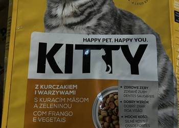 Kitty-sucha karma dla kotów dorosłych z kurczakiem i warzywami