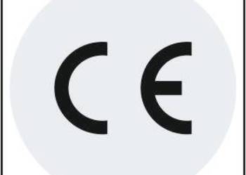 Certyfikat CE naklejka CE 5szt 10 mm bezbarwna